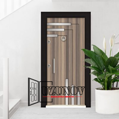 Блиндирана врата KARTAL CHROME LK2115