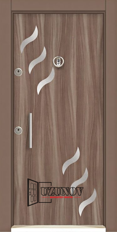 LK_2119 Блиндирана врата KARTAL CHROME LK2119