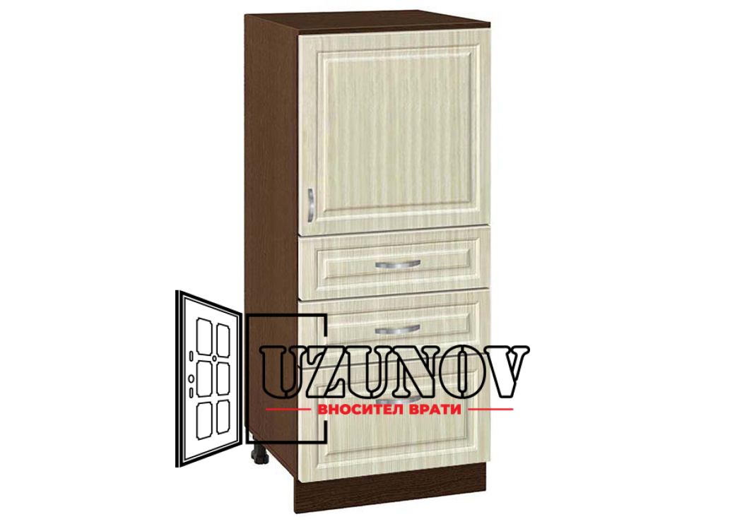 vintidj600Kvk-01 Шкаф МДФ Винтидж 600К