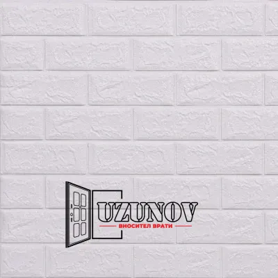 Топлоизолационно самозалепващо пано Classical Brick 70x77x0.8 сm Бяла тухла