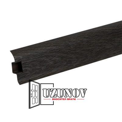 PVC Перваз 55/303 с кабел канал Ideal Optima Тъмно Венге 2.5м