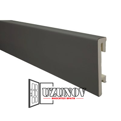 PVC перваз Bravo 80 черен