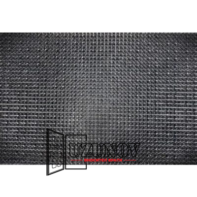 ПВЦ Изтривалка Изкуствена трева, Антрацит, 40 x 60 см, PGM9100-9106