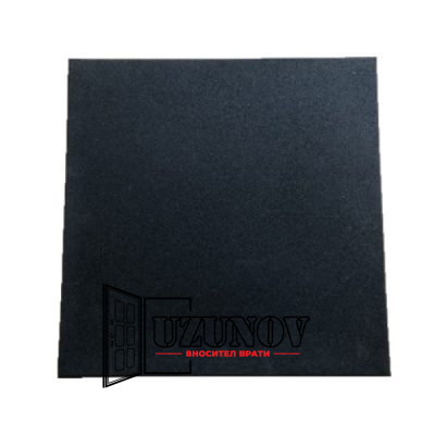 Гуменa Ударопоглъщащa плочa, 50 x 50 x 1,5 см, Антрацит, LRT5050-BLK