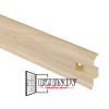 PVC перваз с кабелен канал SG56/R1, Дъб уникат, 2.5 м