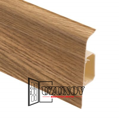 PVC перваз с кабелен канал Salag SG75/K3 Дъб Рубенс, 2.2 м