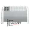 Подов конвектор с вентилатор Eldom CFV2000-SL Сив 2000 W