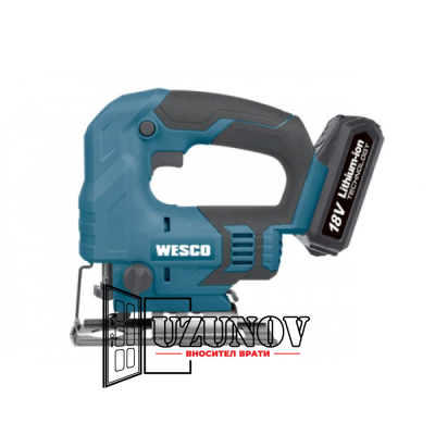 Прободен трион Wesco WS2933 18V Li-Ion 1.5Ah