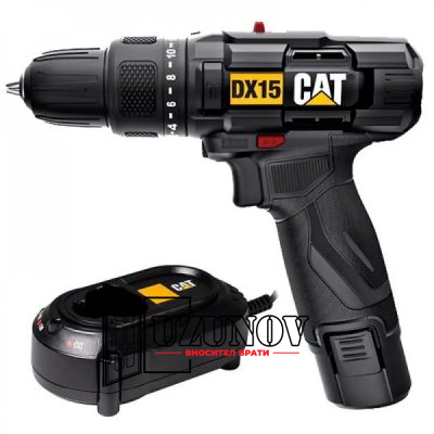 Бормашина акумулаторна CAT DX15 12V 30Nm