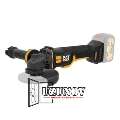Акумулаторен ъглошлайф CAT DX314B 18 V 125 мм без батерия и зарядно