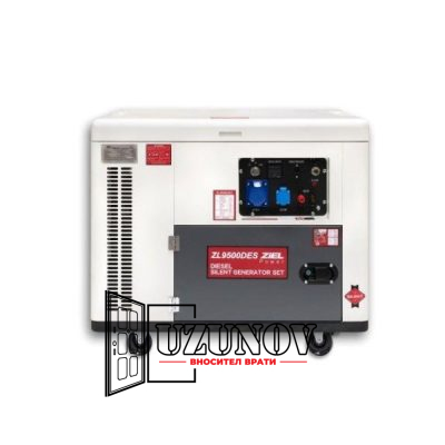 Генератор дизелов обезшумен Ziel ZL9500DES 7kw/7.5kW