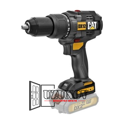 Акумулаторна ударна бормашина CAT DX12B SOLO 65Nm 18V Li-ion