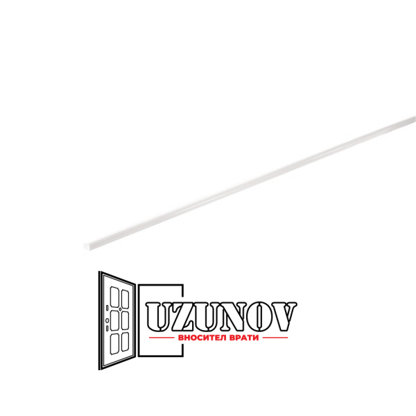 3537979_id30117 PVC полукръгъл профил Arcansas 1/2 4X4MM/1M бял лъскав