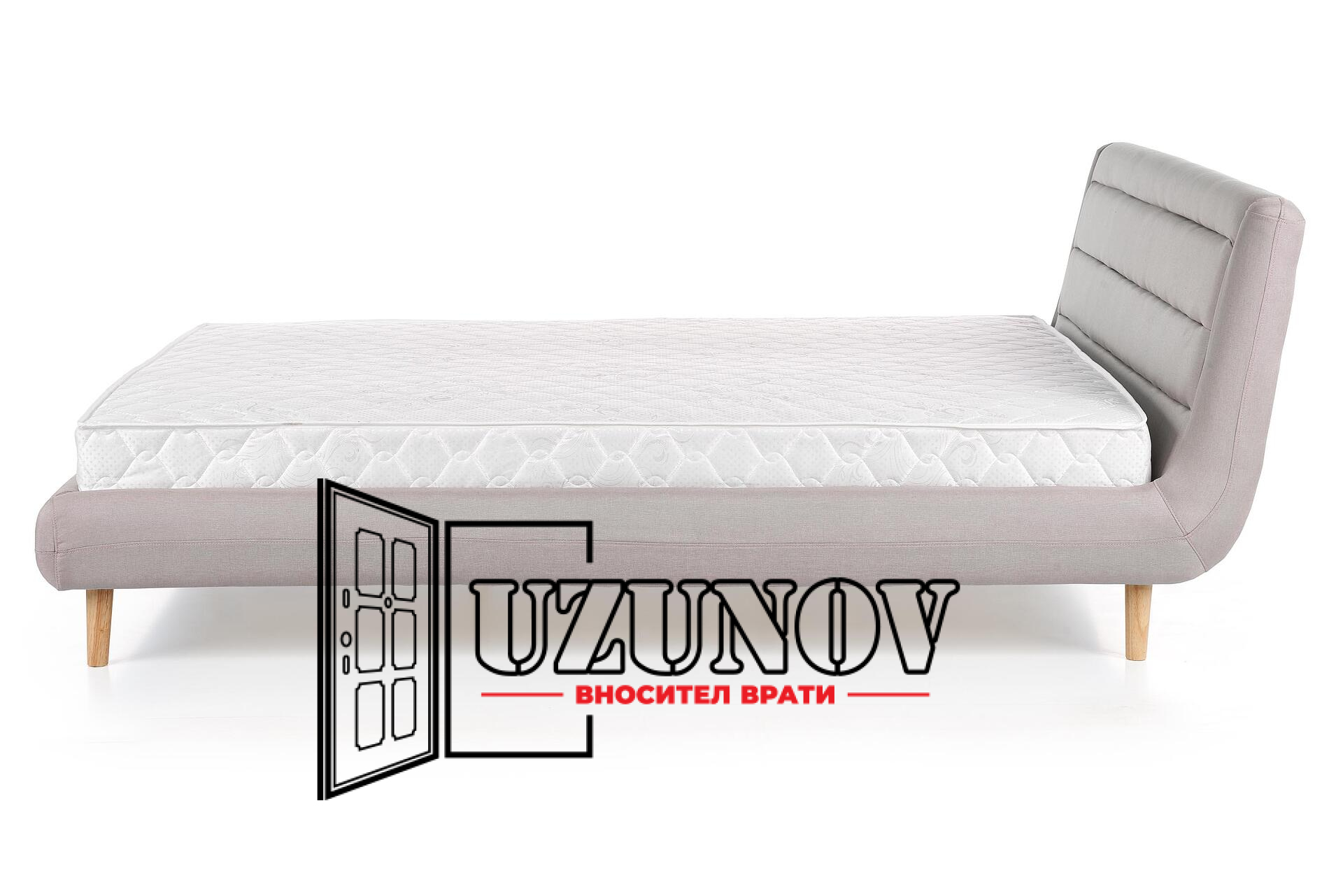 Тапицирано легло ELANDA 160 LIGHT GREY - Image 4