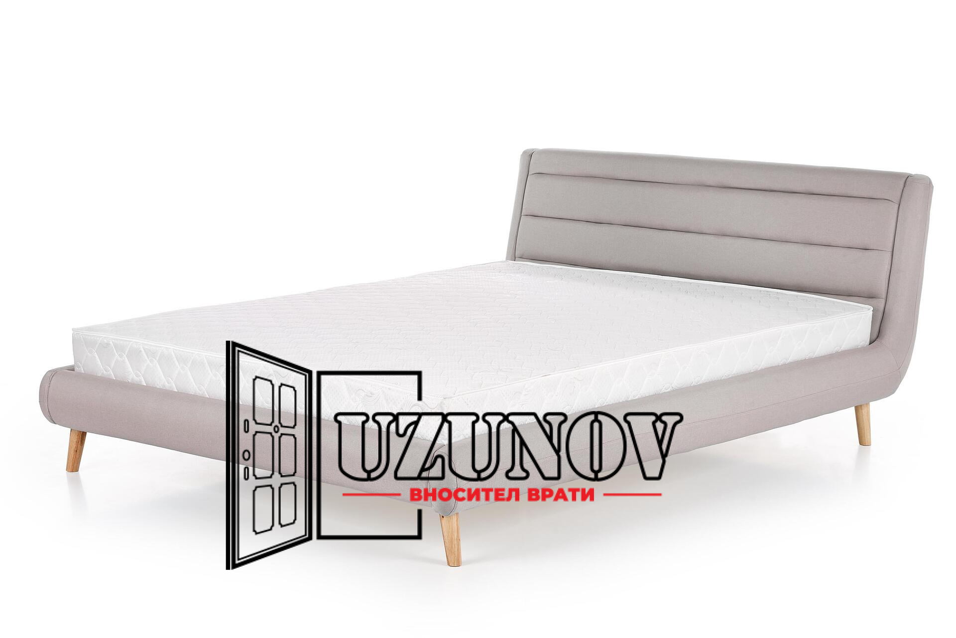 Тапицирано легло ELANDA 160 LIGHT GREY - Image 3