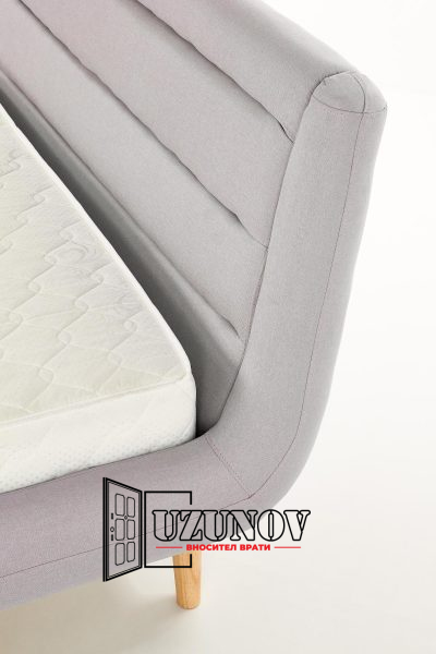 Тапицирано легло ELANDA 160 LIGHT GREY